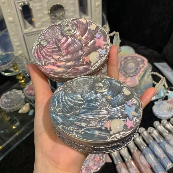 Flower Knows Shell's Jewel Mixed Color Baked Finishing Powder - Image 6