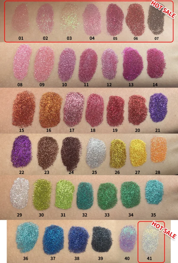 Glitter Lip Kit – Waterproof Vegan Clear Lip Primer with Glitter Powder & Dual Brush (Apple Vanilla Scent) - Image 6