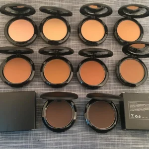 Full Coverage Powder Mineral Foundation – Oil Control, Long-Lasting Pressed Compact