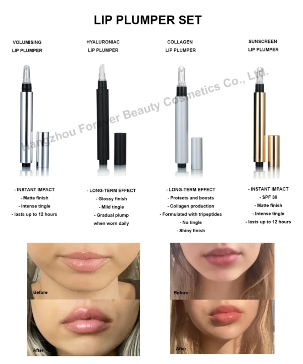 Instant Volumizing Lip Plumper Gloss – Hydrating & Long-Lasting Shine (2.8ml) - Image 6