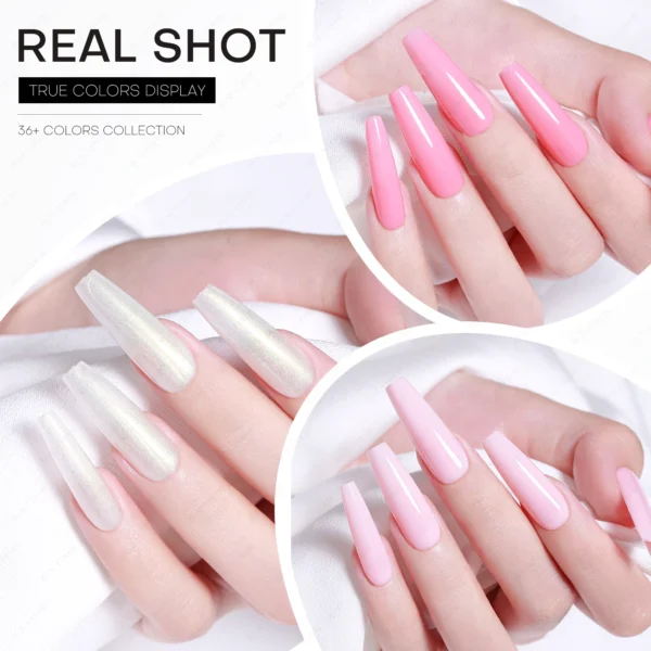 Beau Color 36-Color High-Pigment Gel Nail Polish Collection – Nude, Pink & Seasonal Shades (9ml Bottles) - Image 6