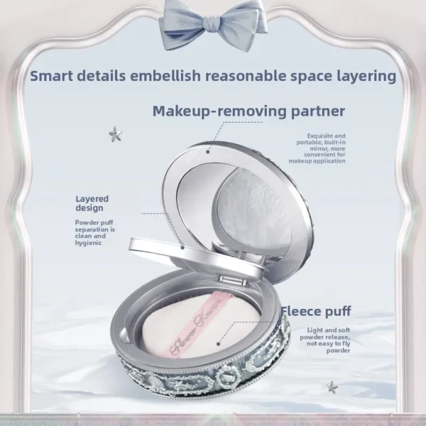 Flower Knows Shell's Jewel Mixed Color Baked Finishing Powder - Image 5