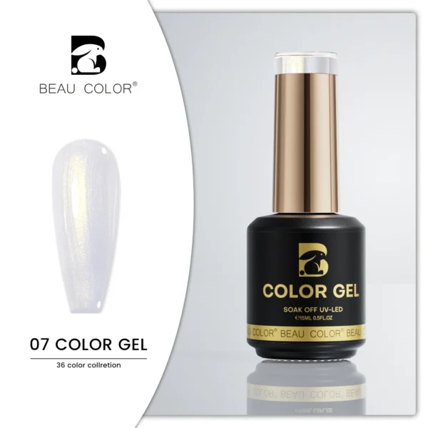 Beau Color 36-Color High-Pigment Gel Nail Polish Collection – Nude, Pink & Seasonal Shades (9ml Bottles) - Image 36