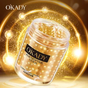 OKADY™ Golden Multi-Peptide Eye Cream – Firming, Lifting & Nourishing (60g)