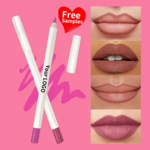 Vegan Waterproof Long-Lasting Lip Liner – Dark Brown, Nude, Pink