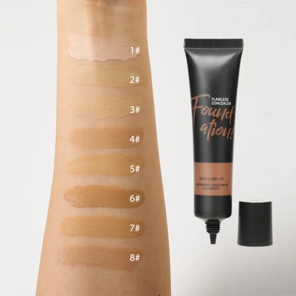 Full Coverage Liquid Matte Foundation Stick – Lightweight, Waterproof & Long-Lasting Face Makeup (Cruelty-Free) - Image 14