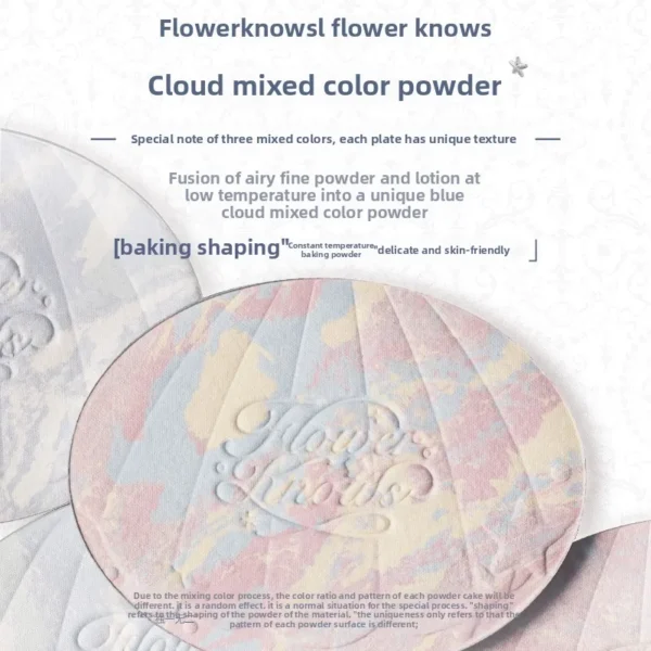 Flower Knows Shell's Jewel Mixed Color Baked Finishing Powder - Image 3