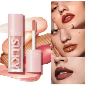 Pudaier 16-Color Mirror Shine Lip Gloss – Moisturizing, Vegan, Long-Lasting