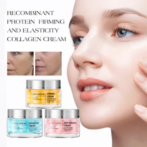 Collagen Firming & Anti-Wrinkle Face Cream – Moisturizing & Skin Elasticity Booster for Women (50g)