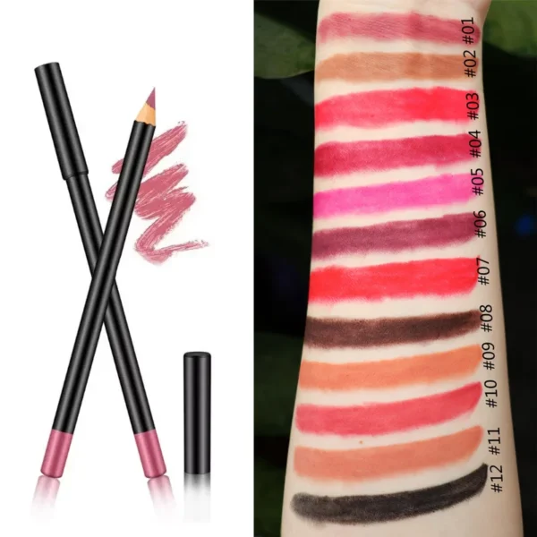 Glitter Lip Kit – Waterproof Vegan Clear Lip Primer with Glitter Powder & Dual Brush (Apple Vanilla Scent) - Image 4
