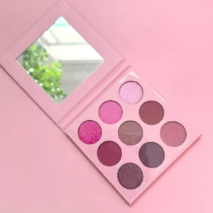 High Pigment Long-Lasting Eyeshadow Palette – 12-Color Matte & Shimmer Combo
