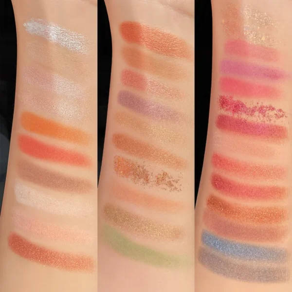 Vegan 35-Color Highly Pigmented Eyeshadow Palette – Matte, Shimmer & Glitter Mix - Image 4