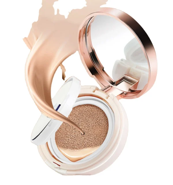 Korean Air Cushion CC Cream Foundation – Waterproof, Brightening & Long-Lasting Finish