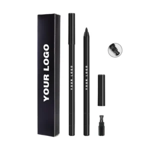 SENKA Waterproof Gel Eyeliner Pencil with Built-in Sharpener