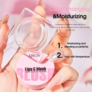 Waterproof Mineral Cream Blush & Lip Repair Duo – Natural Matte Finish (6g)