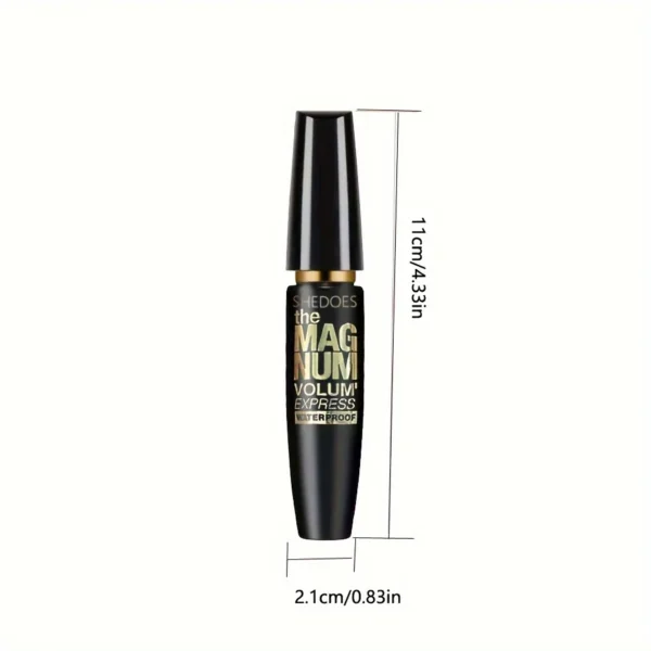 4D Black Mascara Thickening, Lengthening, Curling, Waterproof Liquid Fiber Mascara - Image 7