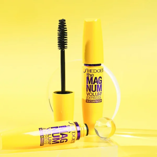 4D Black Mascara Thickening, Lengthening, Curling, Waterproof Liquid Fiber Mascara - Image 4